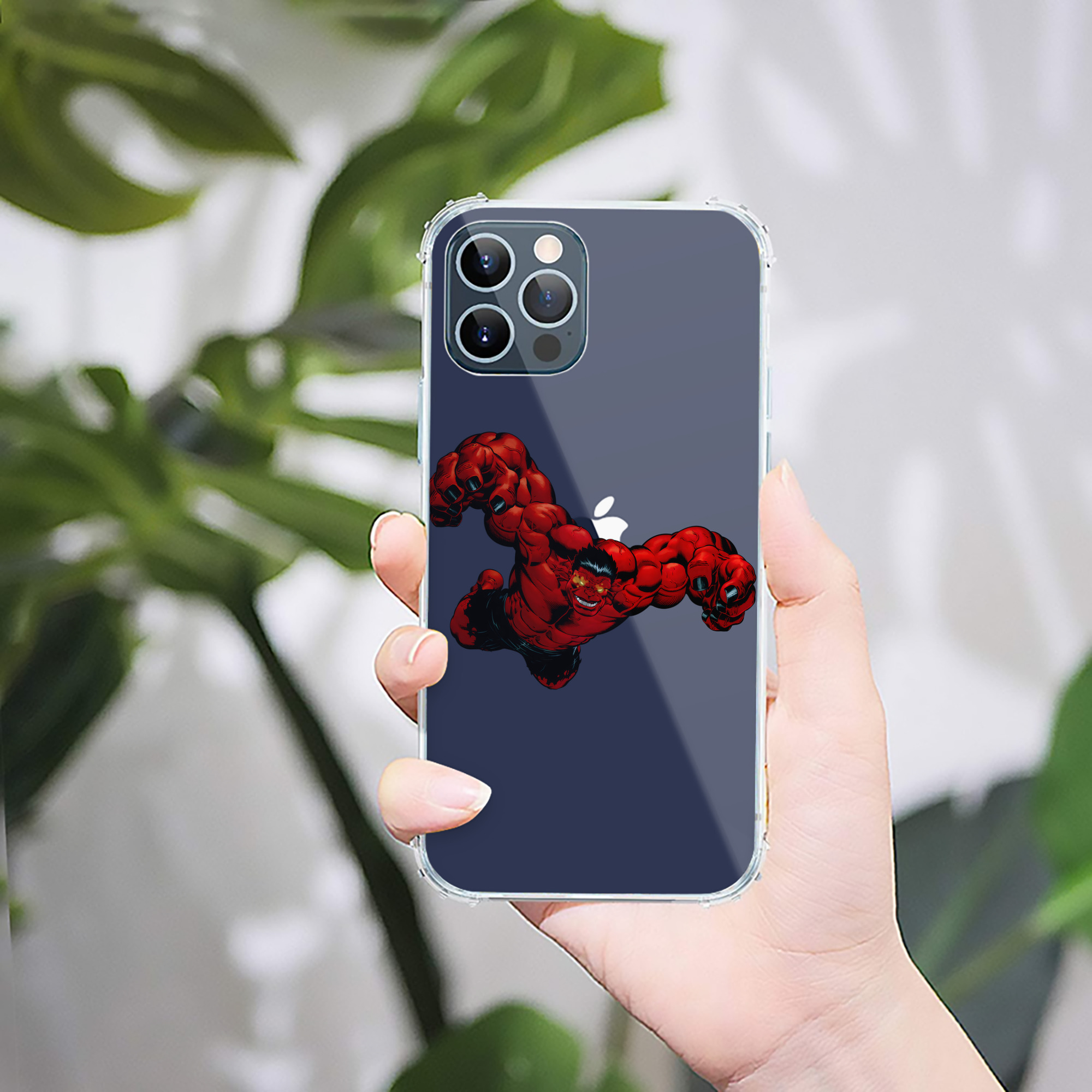 （画像用） アベンジャーズ The Avengers 【iPhone 12シリーズ対応】透明スマホケース（クリアソフトケース）